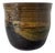 Large Ceramic Glazed Vase in Cachepot Form by Toshiko Takaezu For Sale