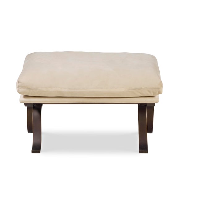 French Tara Shaw for Century Furniture Saint Laurent Ottoman For Sale - Image 3 of 5