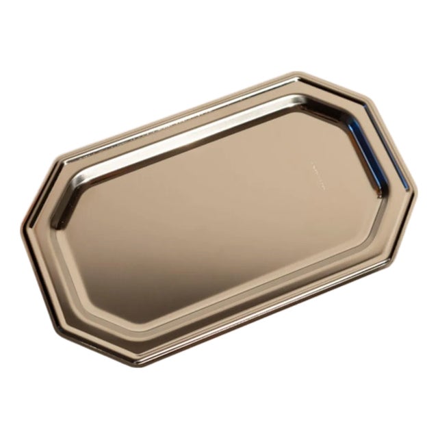 Italian Stainless Steel Tray For Sale