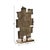 Contemporary Patina Aged Brass Sculpture For Sale - Image 3 of 11