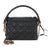 Black Lambskin Cannage Lady Dior Milly Mini Drawstring Bag For Sale