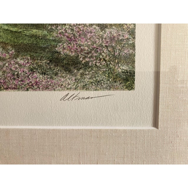 Harold Altman Duck Pond Circa 1980 Reproduction Print For Sale In San Francisco - Image 6 of 6