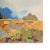 Textile Early 20th Century "Mosaic Trees" Expressionist Landscape Oil Painting by Ernest Yarrow-Jones For Sale - Image 7 of 11