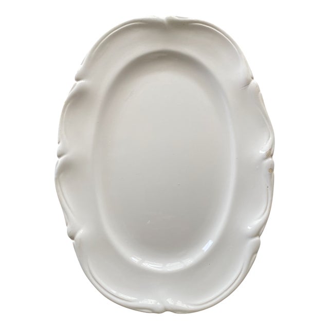 Vintage Scalloped Dish, 1970s For Sale