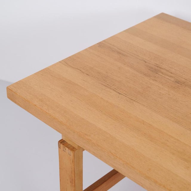 Danish Rectangular Oak Coffee Table, 1970s For Sale - Image 6 of 10