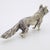 Silver Vintage Italian Handmade Genuine Silver Hunting Fox Figurine Miniature Sculpture For Sale - Image 8 of 11