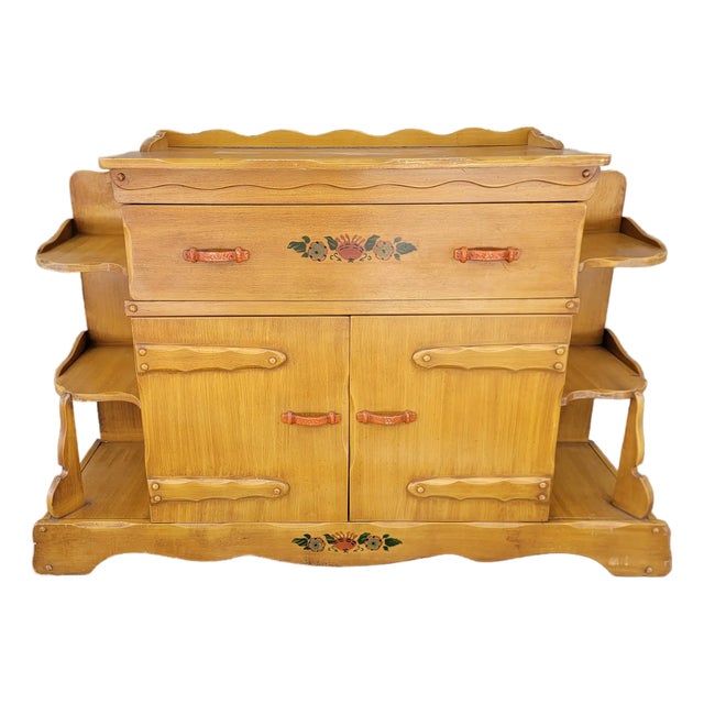 Monterey Rancho Style Buffet / Credenza by La-Fiesta Circa. 1930's For Sale