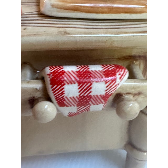 1988 Vintage Paul Cardew Design Collectible Ceramic Novelty Teapot"Baking Day" Made in England For Sale - Image 18 of 18
