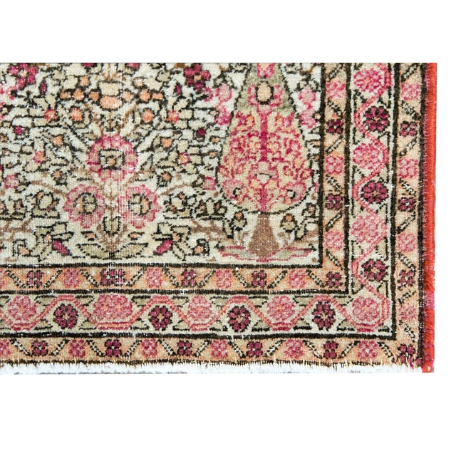 Early 20th Century Persian Lavar Kirman Rug For Sale - Image 10 of 15