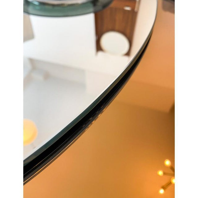 Oval Glass Wall Mirror For Sale - Image 9 of 11