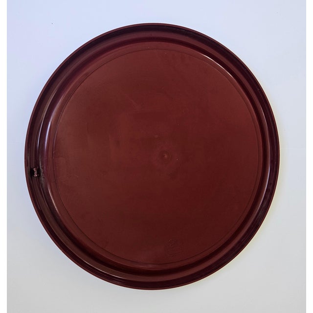 Mid-Century Round Wall Mirror from Syla, France, 1970s For Sale - Image 10 of 12