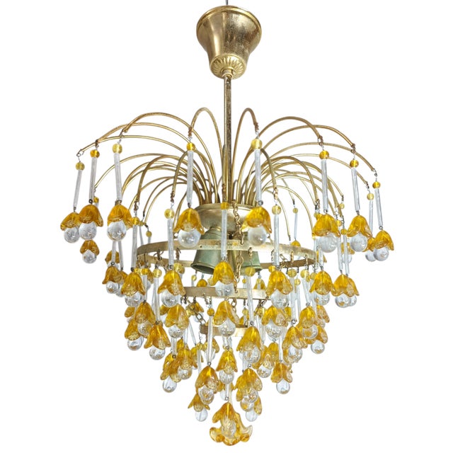 Murano Waterfall Lamp from Venini, 1960s For Sale - Image 7 of 7