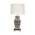 Modern Leopard Painted Tole Lamp For Sale - Image 3 of 3