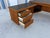 1960s Mid-Century Modern Walnut L-Shaped Executive Desk With Black Laminate Top For Sale - Image 11 of 16