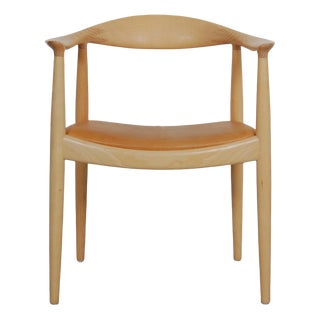 Chair in Lacquered Ash by Hans Wegner, 2000s For Sale