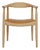 Chair in Lacquered Ash by Hans Wegner, 2000s For Sale