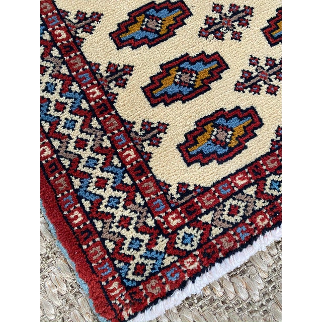 Textile Vintage Persian Tribal Accent Rugs- 1′12″ × 2′12″ For Sale - Image 7 of 13