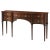 Brown Regency Serpentine Mahogany Sideboard For Sale - Image 8 of 8