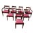 Antique Georgian Regency Flame Mahogany Dining Chairs Armchairs 1820- Set of 8 For Sale - Image 4 of 12