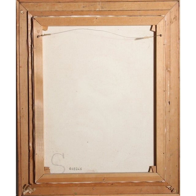 Artist: Jorge Braun Tarallo, Uruguayan (1951 - ) Title: American Indian Chief Portrait Year: circa1979 Medium: Oil on...