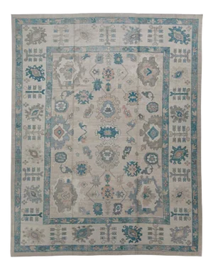 Turkish Oushak Rug 13'7" x 17'2"