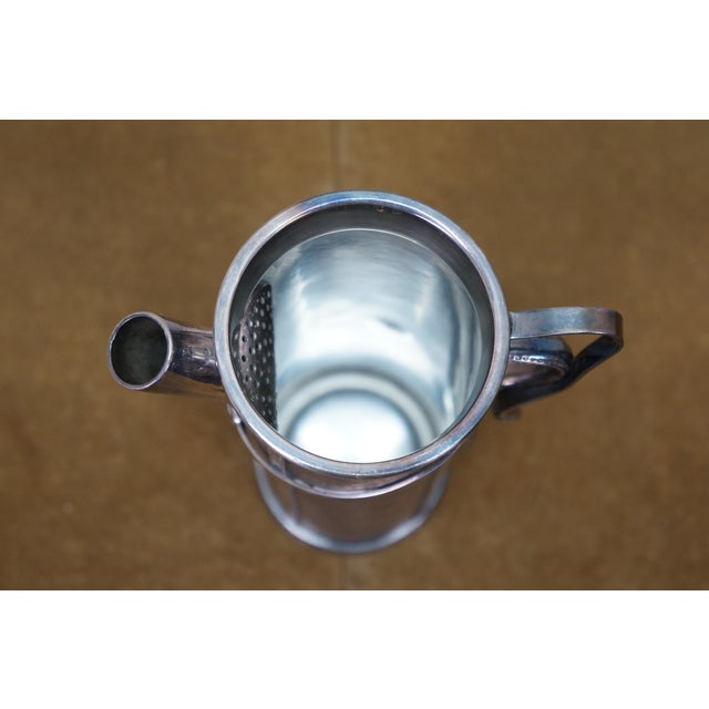 Silver Rare Antique 1921 George Berry Derby Silverplated Golf Bag Cocktail Shaker 13" For Sale - Image 8 of 16