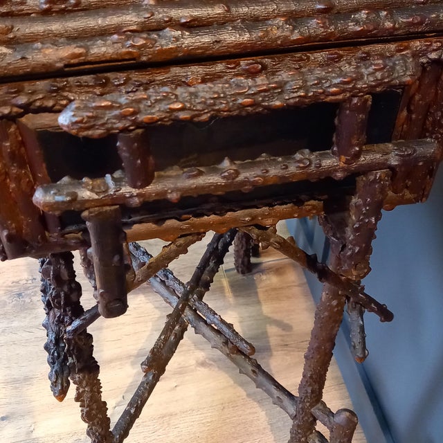 Antique Japanese Sewing Table For Sale - Image 6 of 14