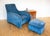 Set of Art Deco Style Loge Lounge Chair and Ottoman by Gerard van den Berg for Montis, 1980s For Sale - Image 18 of 18
