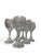 Baccarat Vintage Baccarat "Masséna" Crystal Water Goblets - Set of 6 For Sale - Image 4 of 5