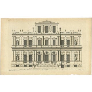 Campbell, A New Design for Sir Paul Methuen, 1725, Print For Sale