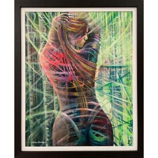 Contemporary Figurative Painting of Female Figure by British Artist 2020 For Sale