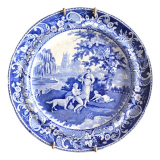 Wall Plate from Davenport, 1890s For Sale