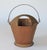 Metal Antique Copper Tone Metal Coal Scuttle Bucket For Sale - Image 7 of 10