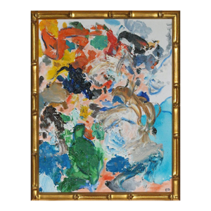 Abstract Oil on Canvas by Eric Demarchelier 2003