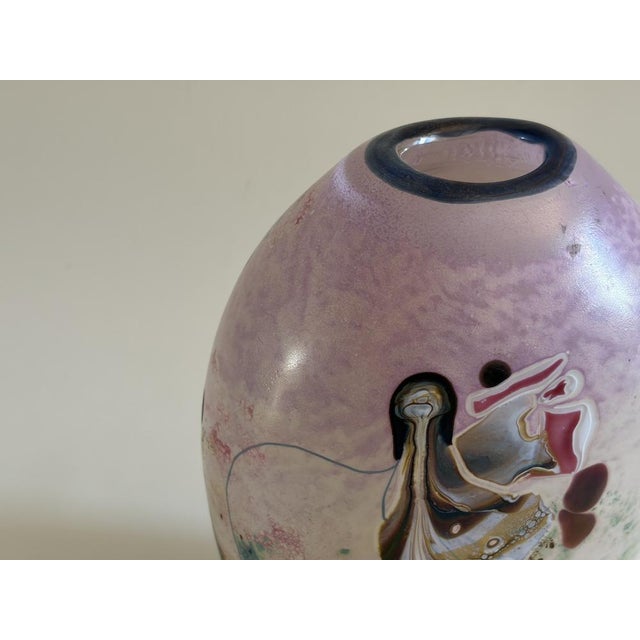 Studio Glass Vase by Robert Pierini, 1987 For Sale - Image 4 of 10