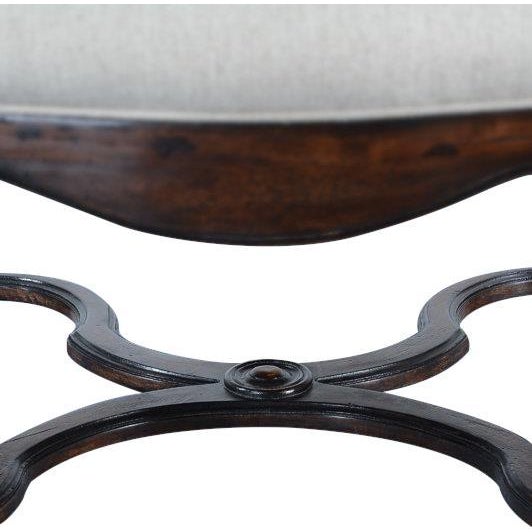 Carrollton Dark Rustic Pecan Wood Chair Chairish