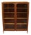 Oversized Antique Hersee & Co. Oak 2-Door Bookcase Signed C1910 For Sale