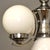 1930s Vintage Bauhaus Glass Chandelier, 1930s For Sale - Image 5 of 11