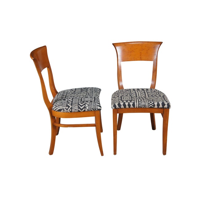 Set of four late 20th century dining chairs by ISA International. The chairs are designed after Vittorio Dassi . Made from...