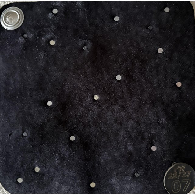Italian Studded Leather Swatch No 7 From 2026-2027 Collection For Sale - Image 4 of 5