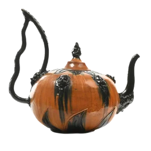Large Ceramic Pumpkin Teapot