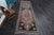 Pink 1970s Vintage Handmade Wool Cotton Pink Runner Rug For Sale - Image 8 of 11