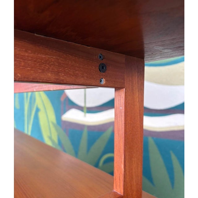Mid Century Danish Modern Teak Hutch For Sale - Image 15 of 18
