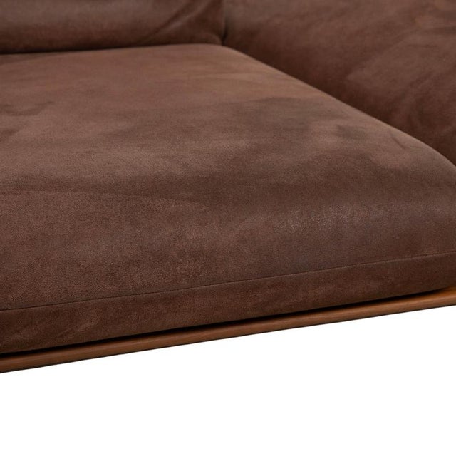 Harriet 2-Seater Sofa in Tobacco Brown Leather from Koinor For Sale - Image 9 of 18