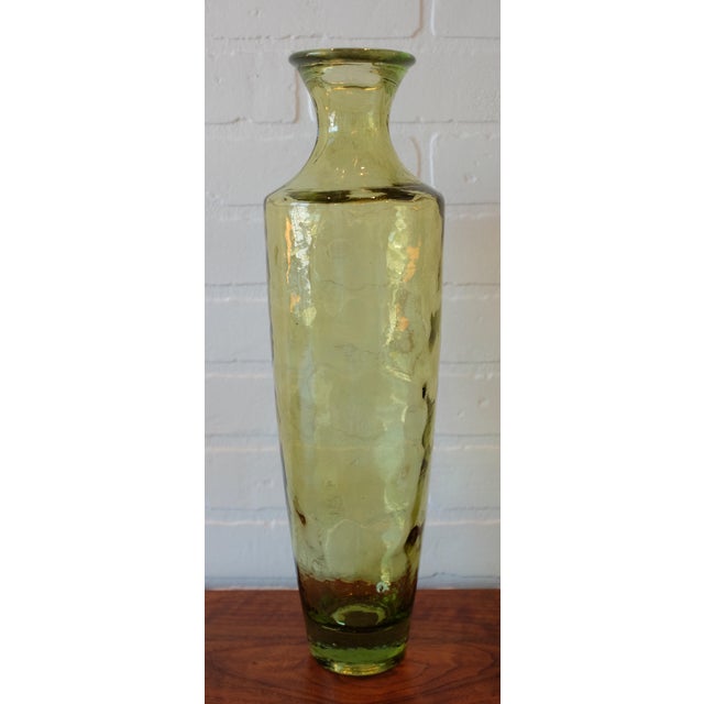 Spanish Decorative Glass Vase Chairish