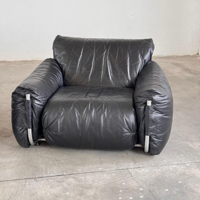 Set of Mid-Century Armchairs by Giuseppe Munari for Poltrona Munari, 1970s For Sale - Image 6 of 17