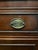 Wood Vintage Brown Wood Versatile China Cabinet Display Cabinet Bookcase For Sale - Image 7 of 16