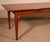 Superb large 19th-century refectory table in French cherry wood, 2.18 meters long and 92 cm wide. This table is...