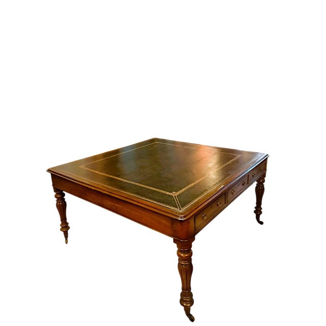 Brown Antique English Desk, 19th Century For Sale - Image 8 of 8