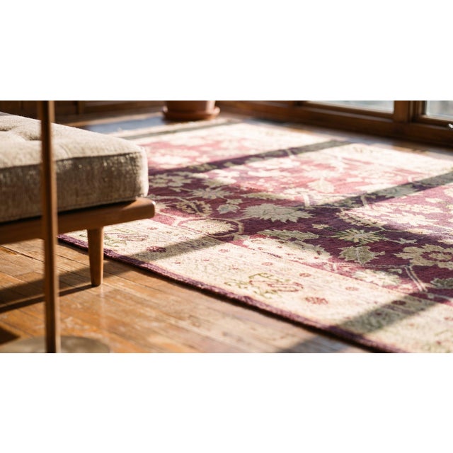 19th Century Turkish Oushak Ghiordes Carpet ( 6' x 9'5" - 183 x 267 ) For Sale - Image 15 of 15
